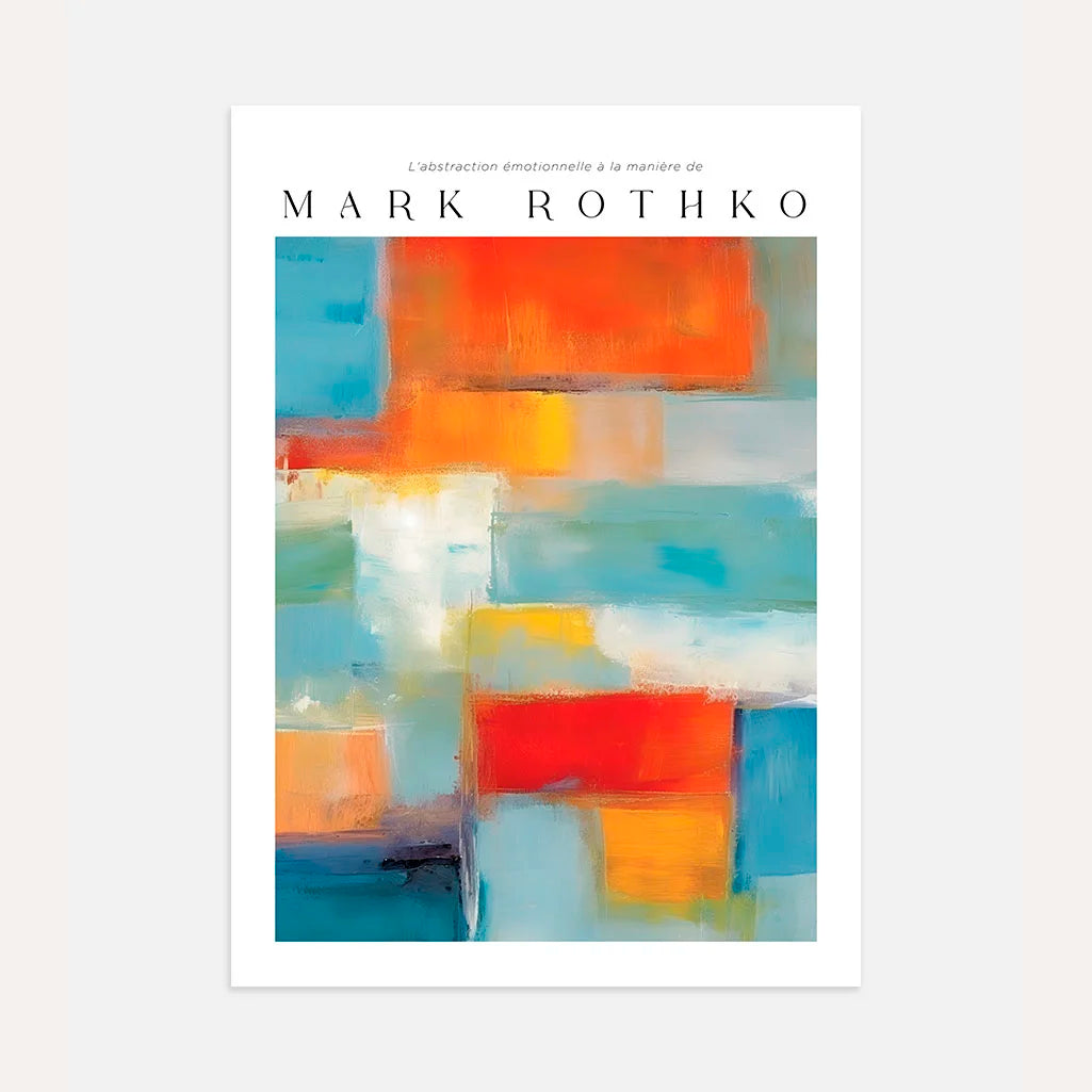 Rothko Poster Dynamik