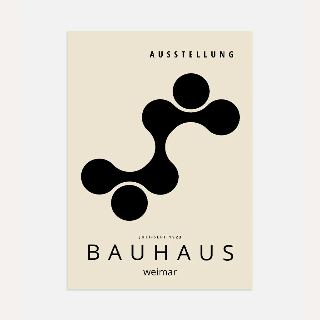 Bauhaus Organische Verbindungen Poster