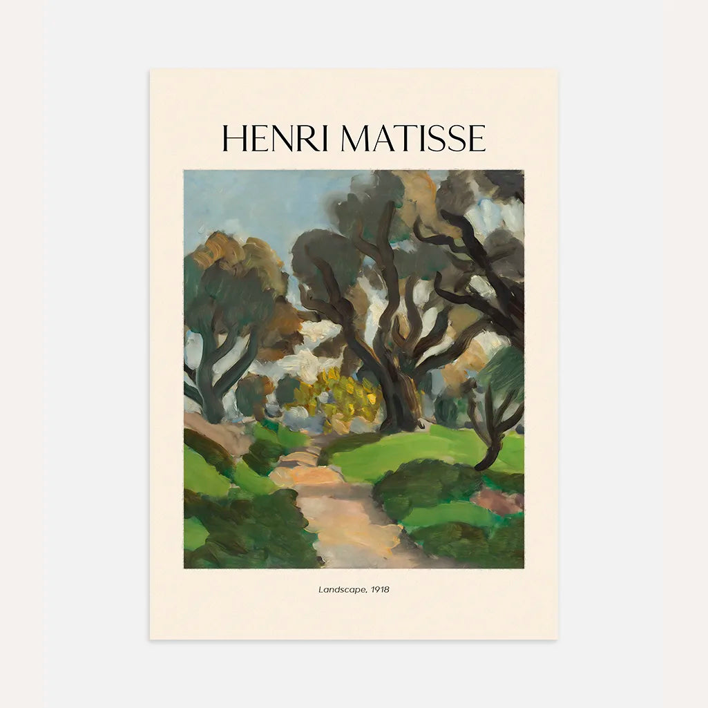 Henri Matisse Poster – Landschaft, 1918