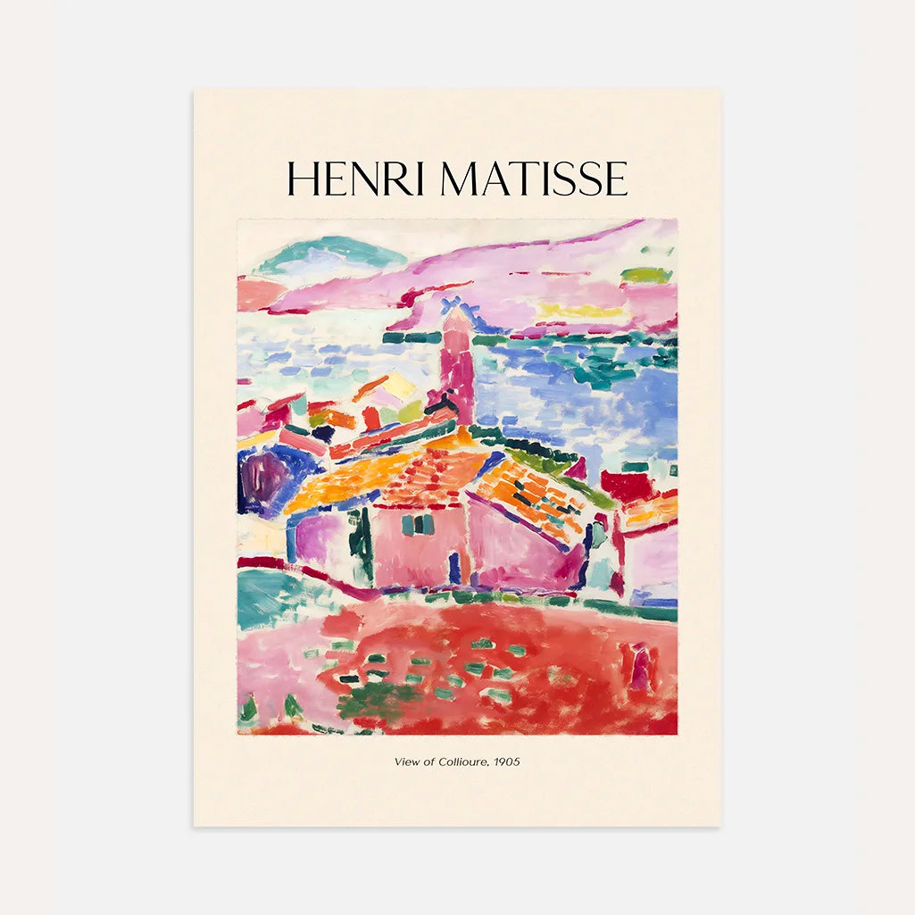 Henri Matisse Poster – Blick auf Collioure, 1905