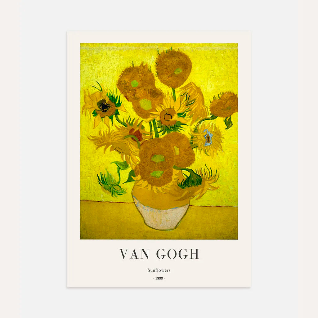 Vincent van Gogh Poster – Sonnenblumen 1888