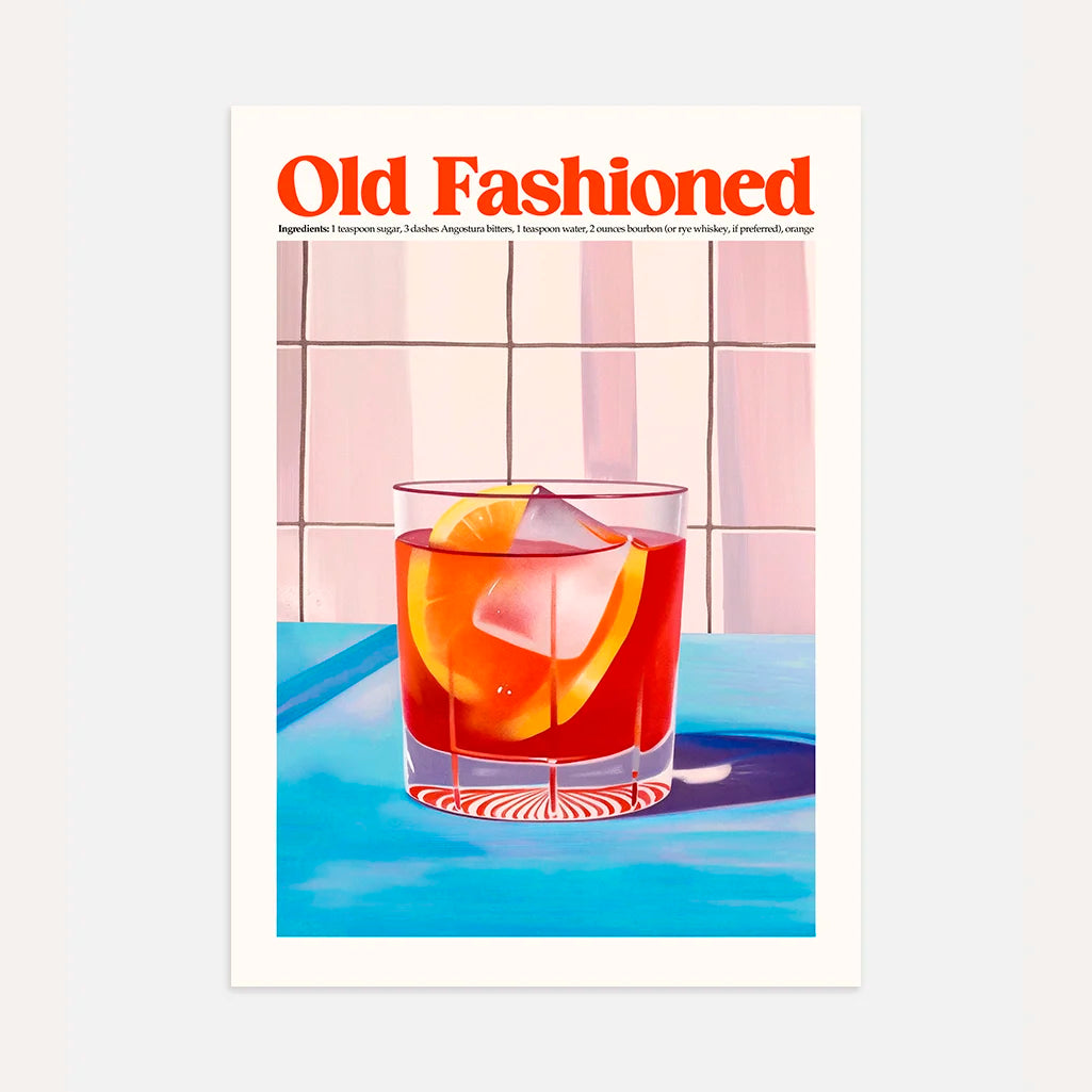 Old Fashioned Poster