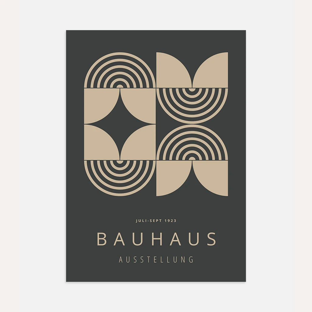 Bauhaus Symmetrie Poster