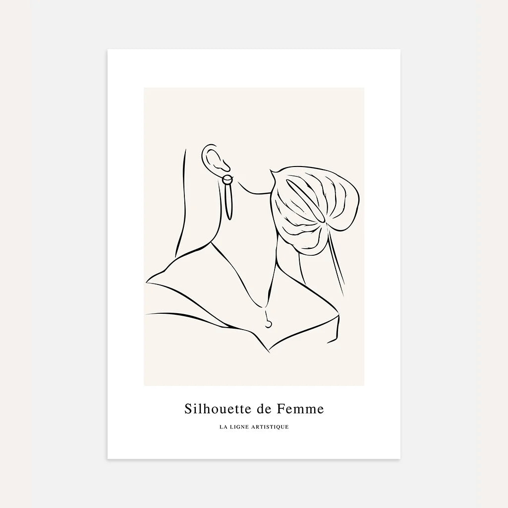 Poster – Blume der Weiblichkeit