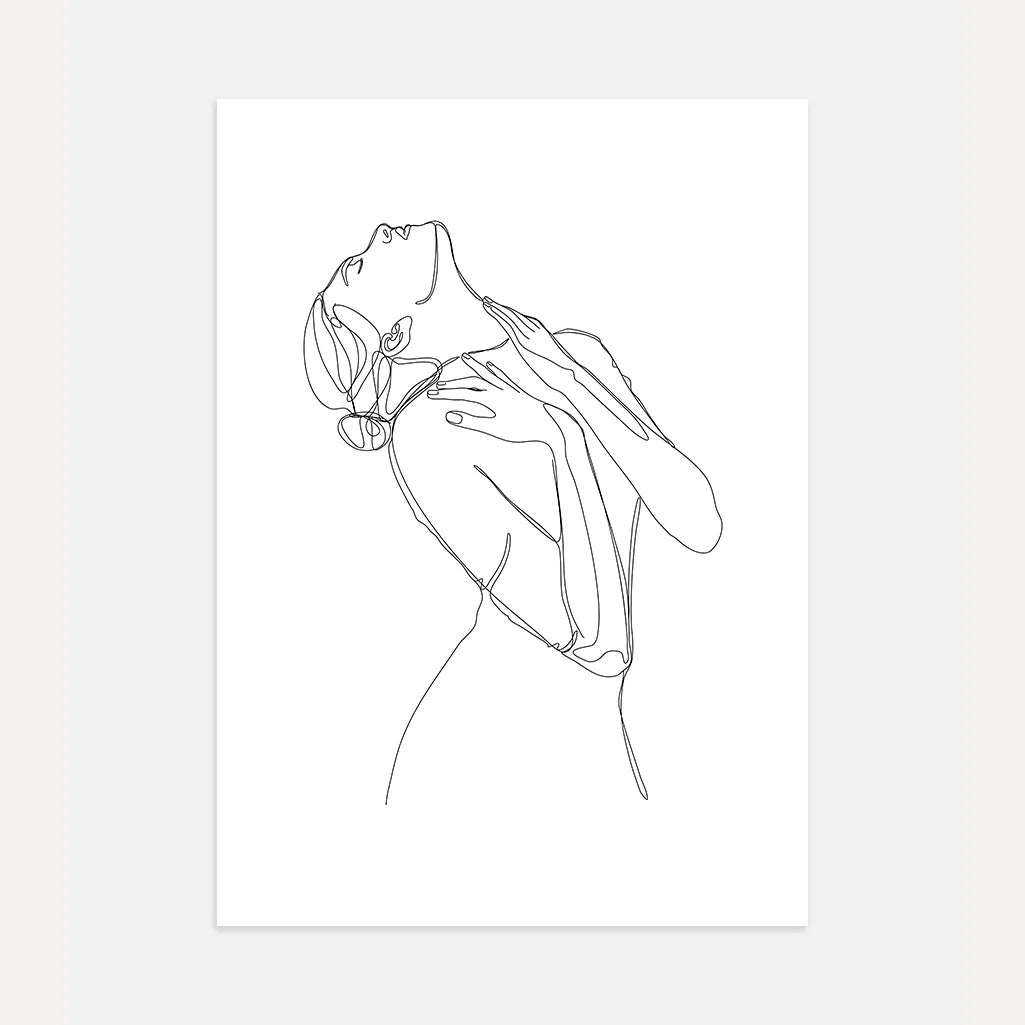 Poster – Sinnliche Figur