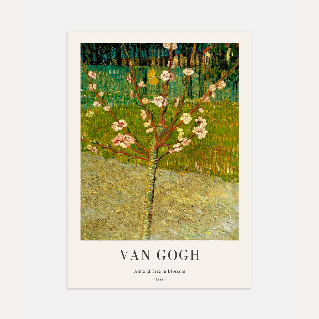 Vincent van Gogh Poster – Mandelbaum in Blüte