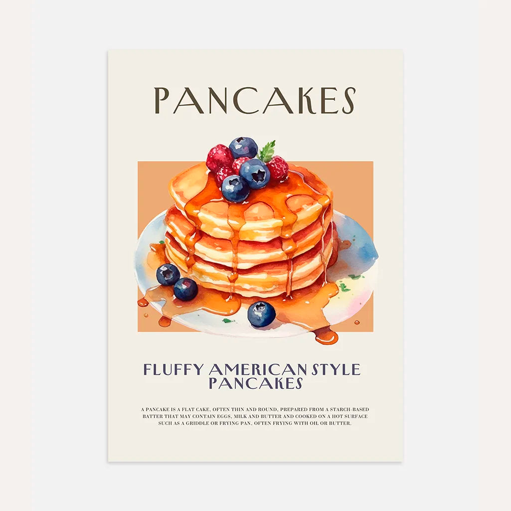Pfannkuchen Poster