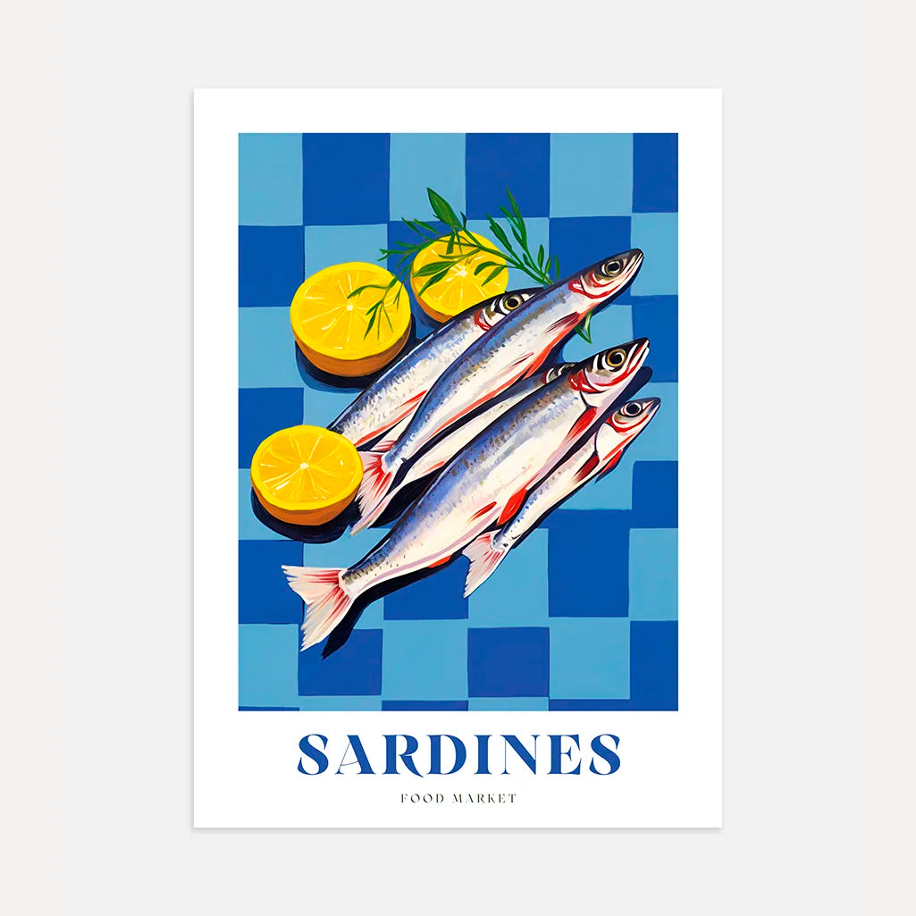 Sardinen Poster
