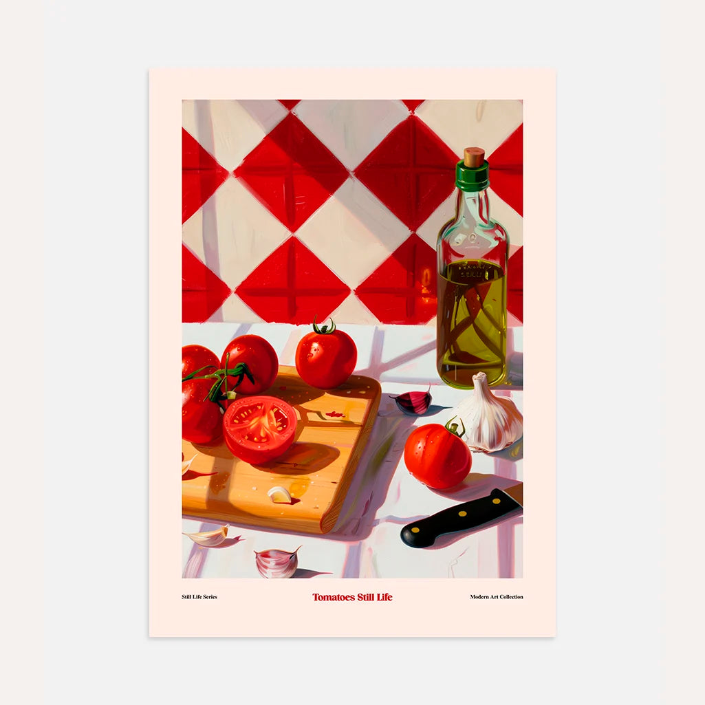 Tomaten Stillleben Poster