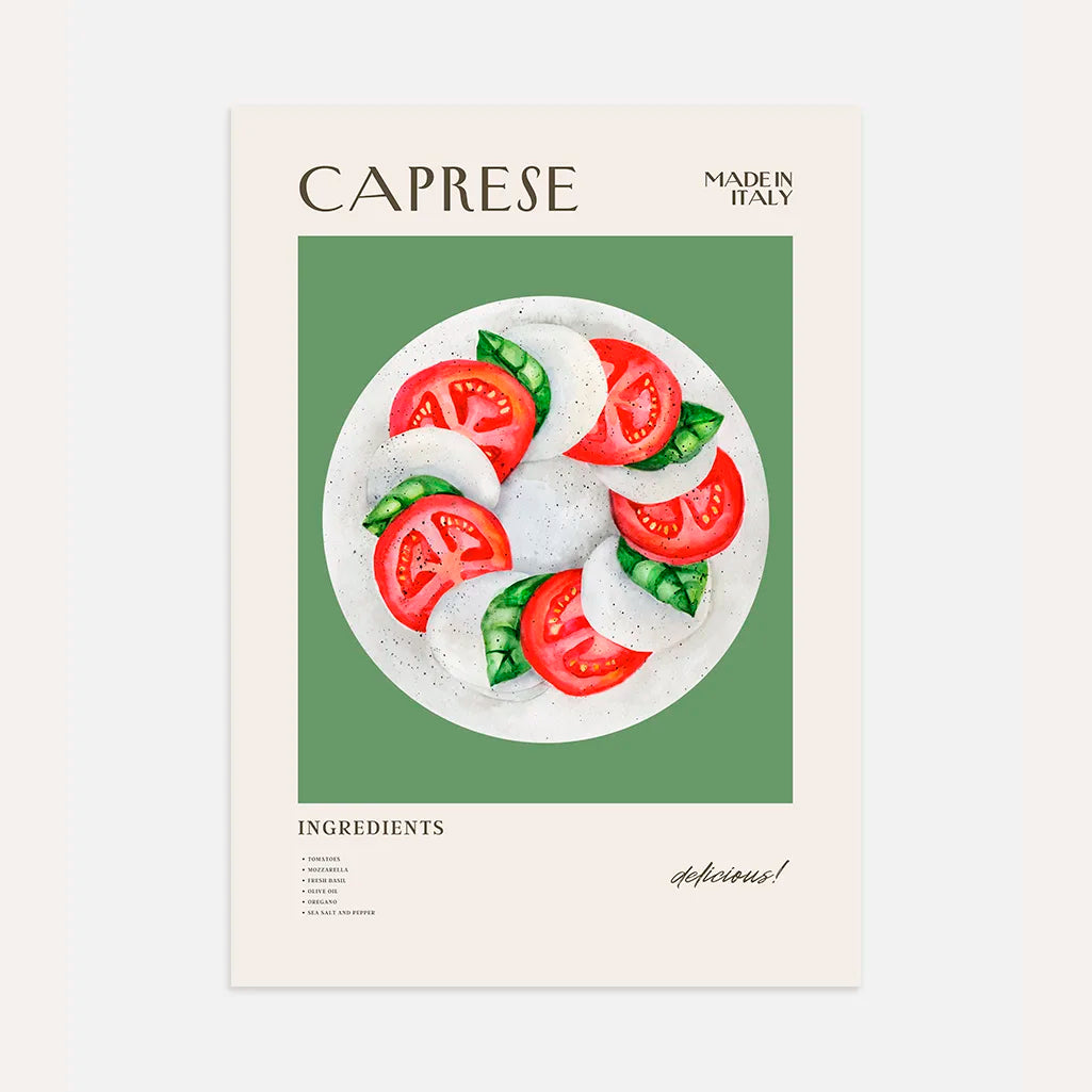 Caprese Salat Poster