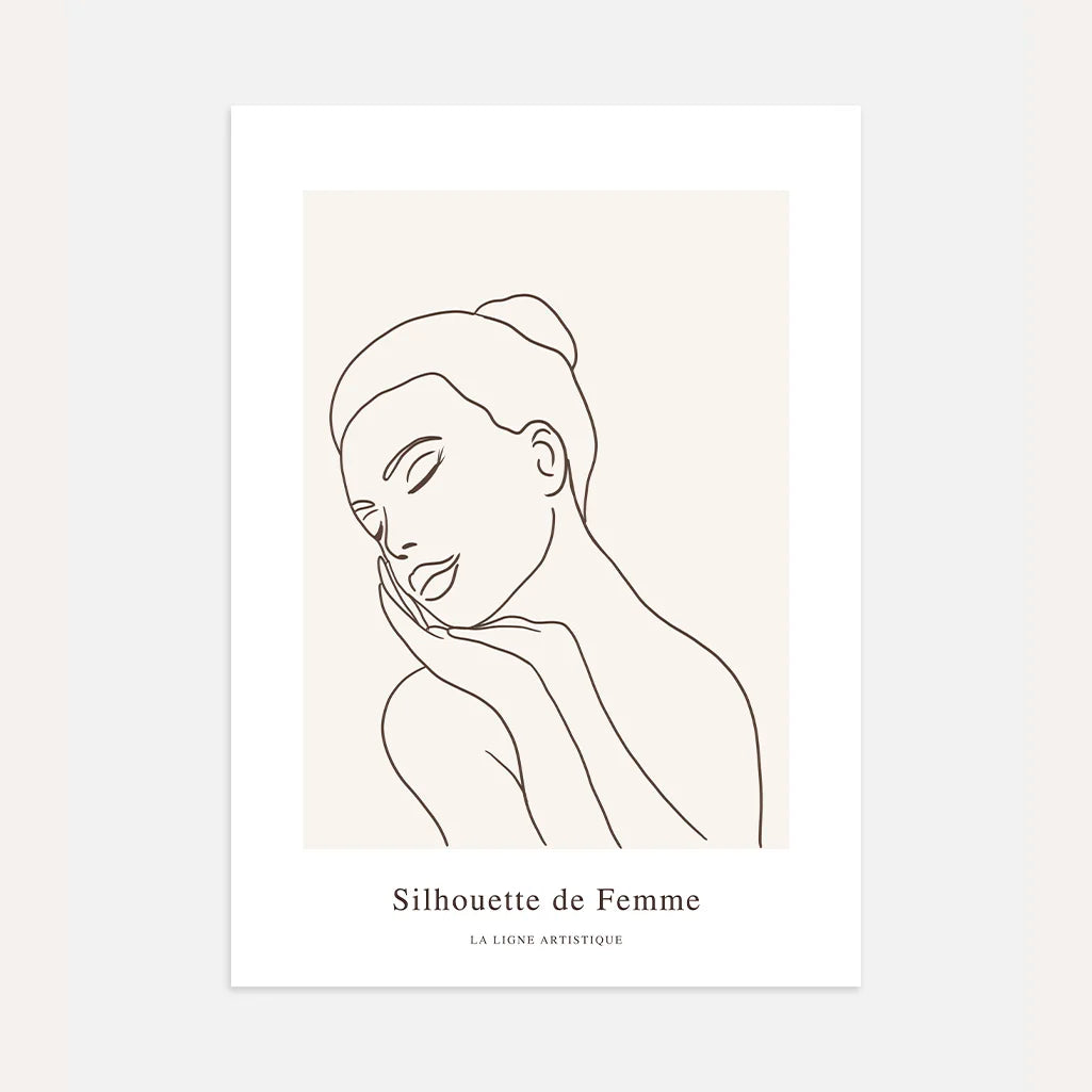 Poster – Ruhige Frau