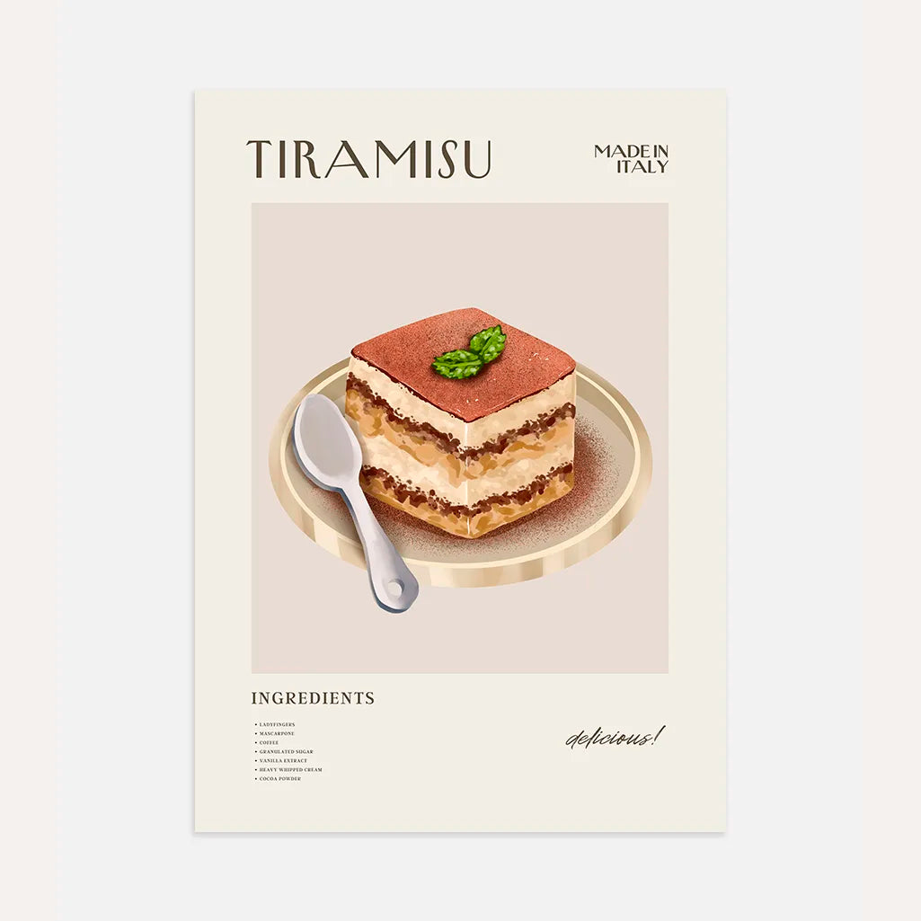 Tiramisu Poster