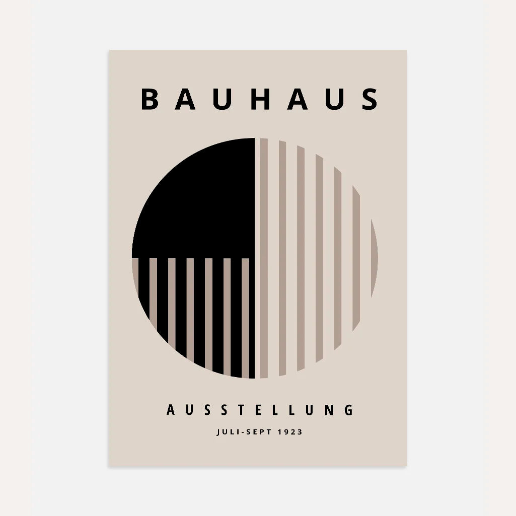 Bauhaus Kreis Poster