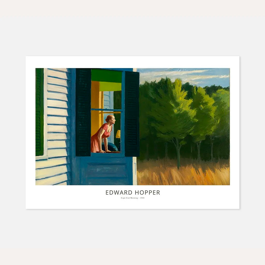 Edward Hopper Poster – Cape Cod Morgen, 1950 (Querformat)