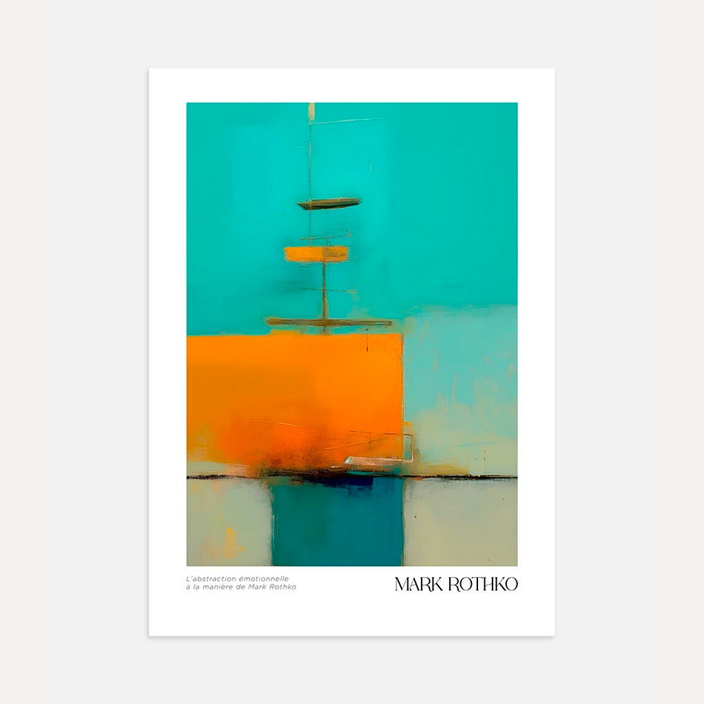 Rothko Poster Ausdrucksstark
