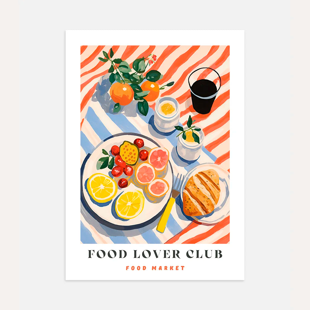 Frühstücks Picknick Poster