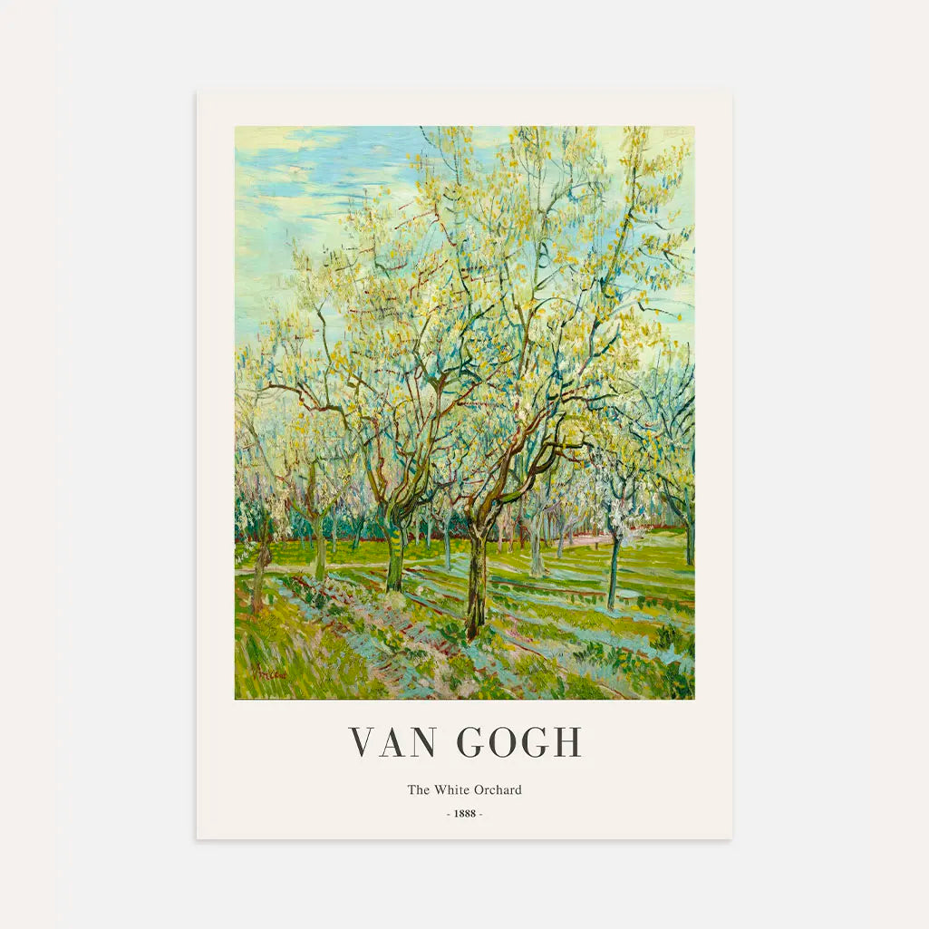 Vincent van Gogh Poster – Der weiße Obstgarten