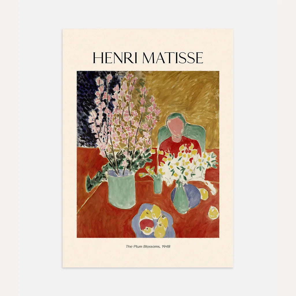 Henri Matisse Poster – Pflaumenblüten, 1948