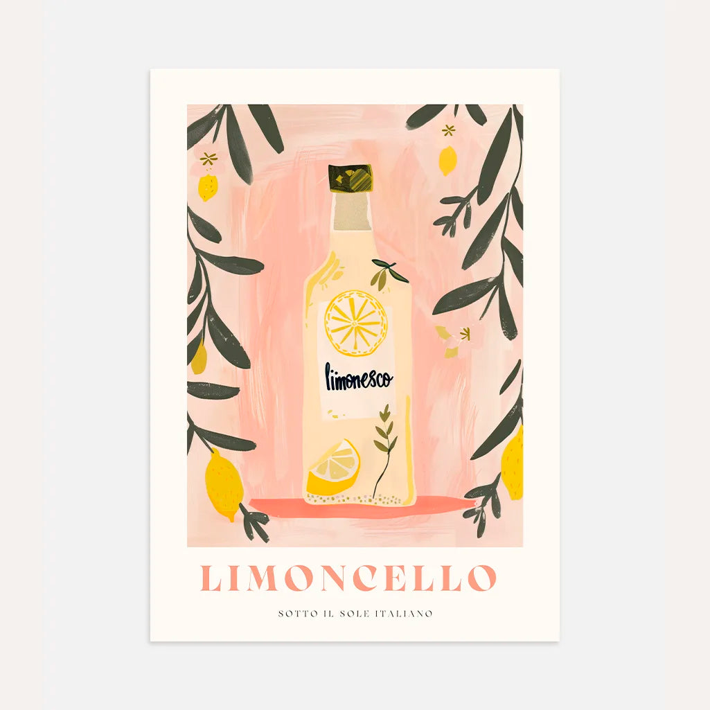 Limoncello Poster Mediterran