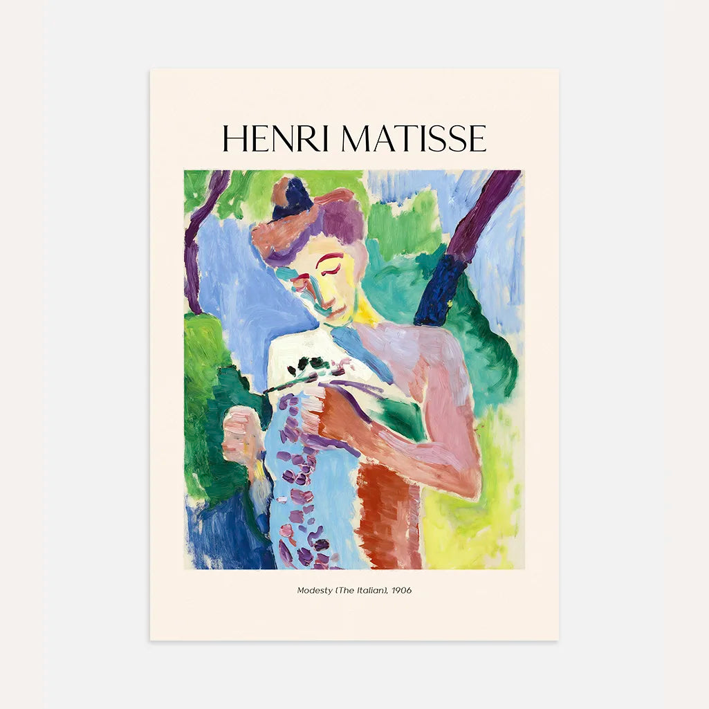 Henri Matisse Poster – Italienische Bescheidenheit, 1906