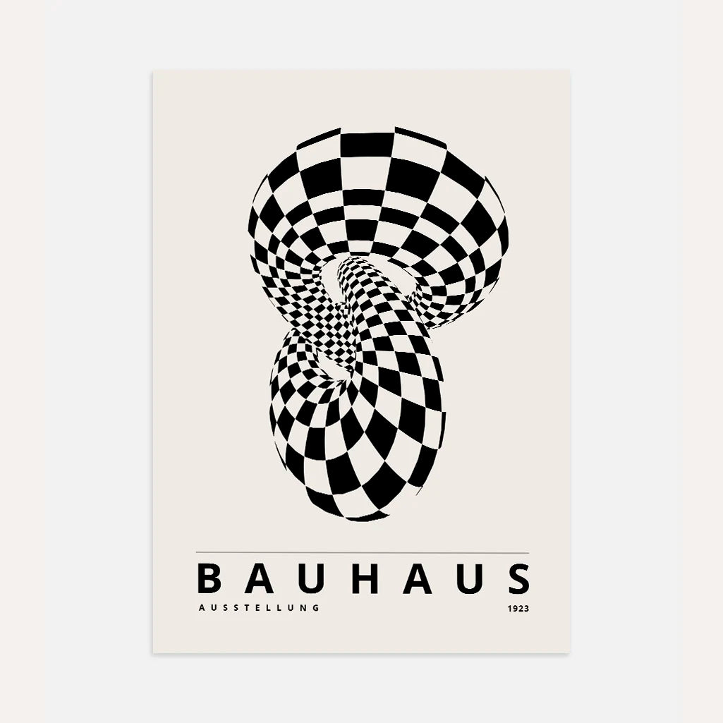 Bauhaus Beige Sog Poster