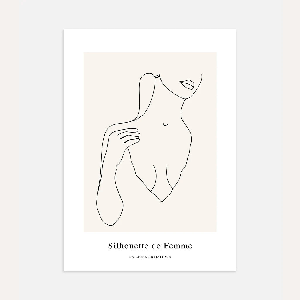 Poster – Subtile Weiblichkeit