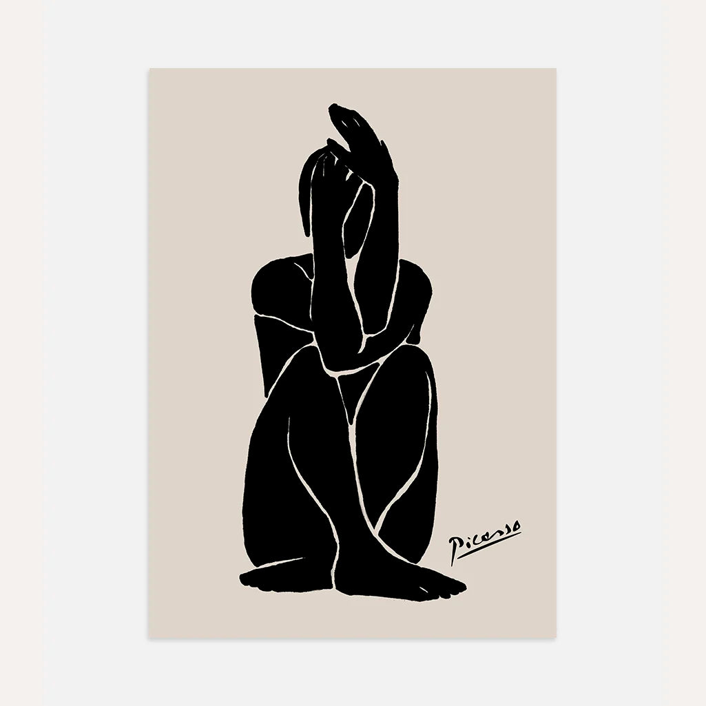 Von Pablo Picasso inspiriertes Poster – Stille der Form