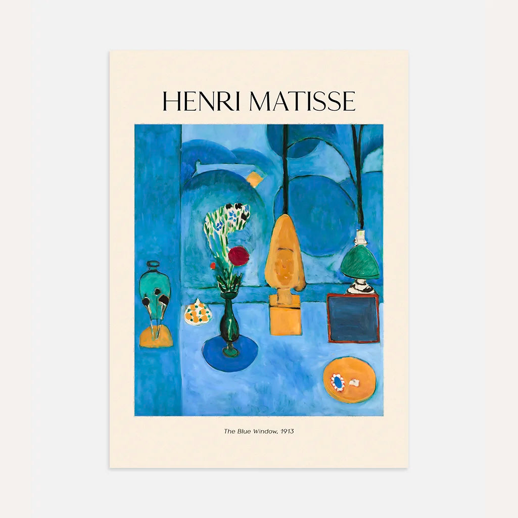 Henri Matisse Poster – Das blaue Fenster, 1913