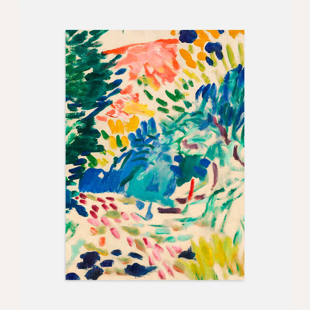 Henri Matisse Poster – Landschaft bei Collioure, 1905