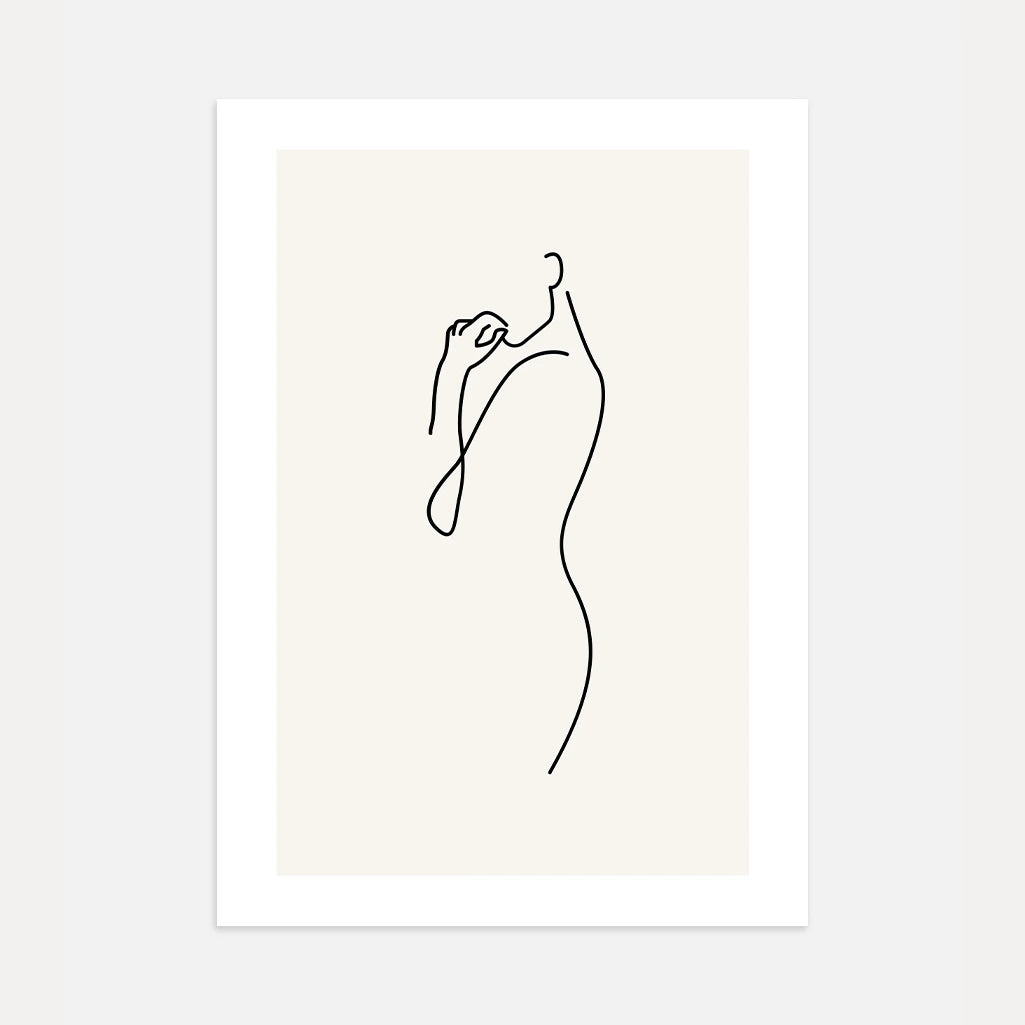 Poster – Zarte Silhouette