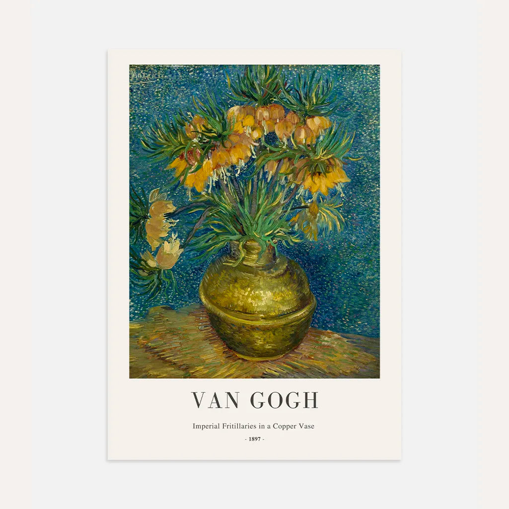 Vincent van Gogh Poster – Kaiserkrone in Kupfervase