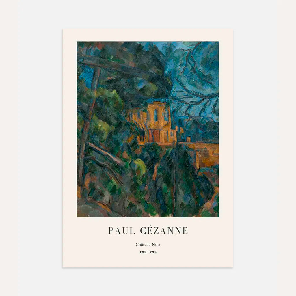 Paul Cézanne Poster – Château Noir (1900–1904)