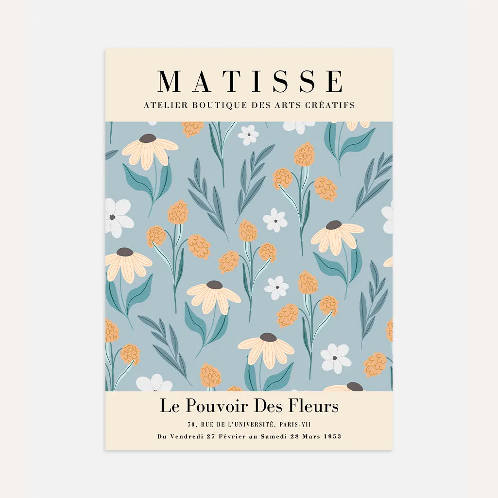 Matisse Wildblumen-Poster
