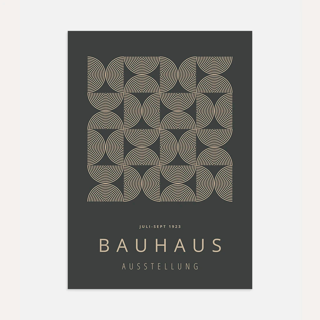 Bauhaus Linien Poster