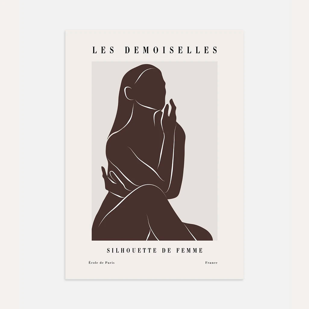 Poster – Ruhe der Frau