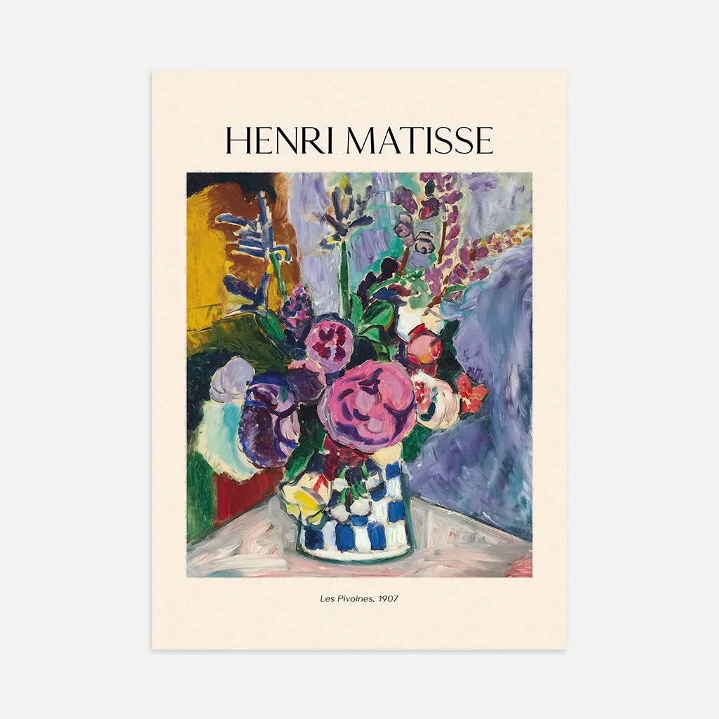 Henri Matisse Poster – Pfingstrosen