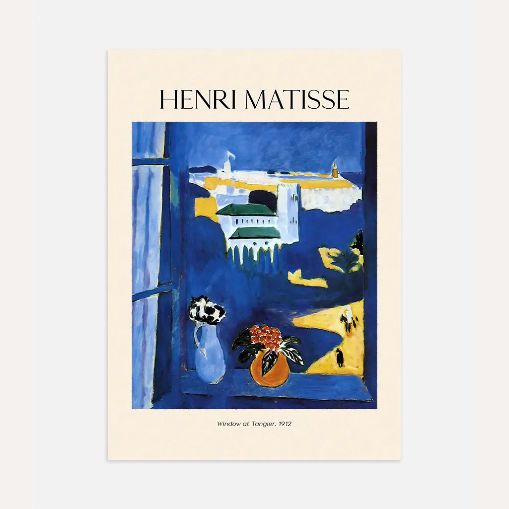 Henri Matisse Poster – Fenster in Tanger, 1912