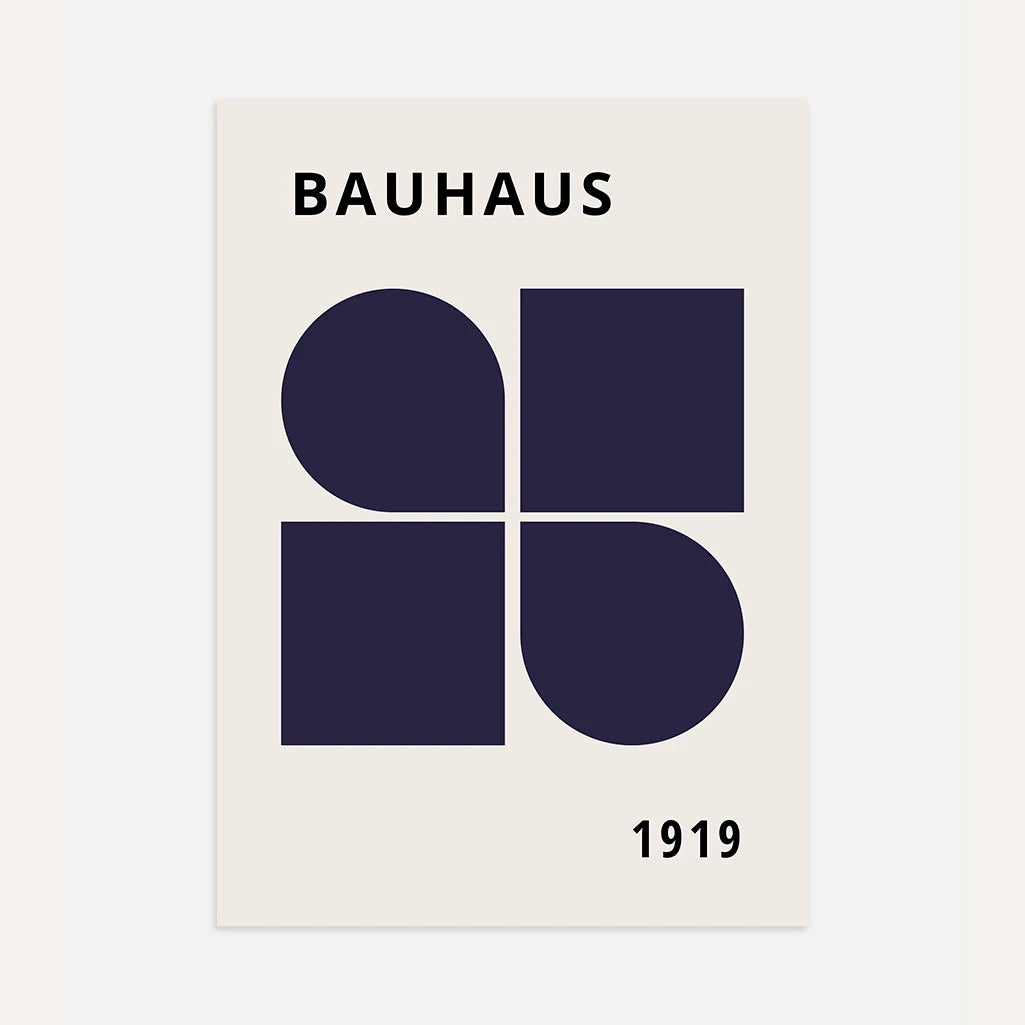 Bauhaus 1919 Klassik Poster