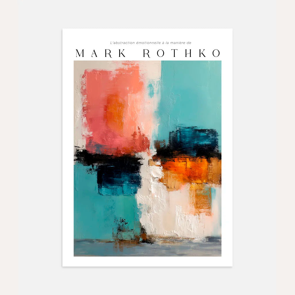 Rothko Poster Pastell