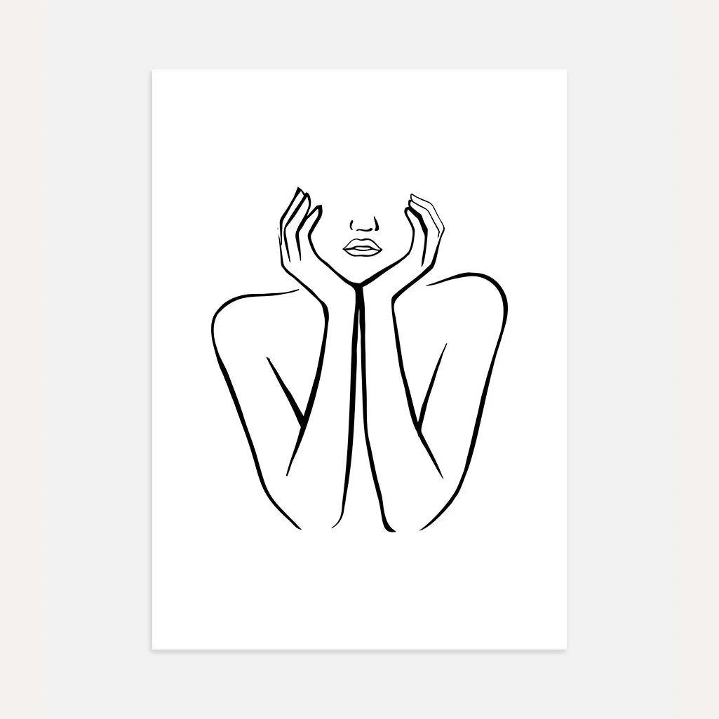 Poster – Gedanken in der Stille