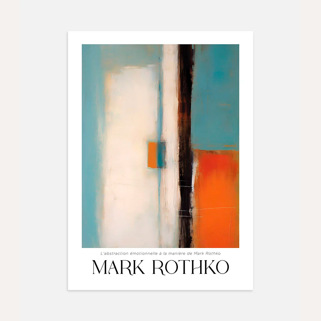 Rothko Poster Ausgewogen
