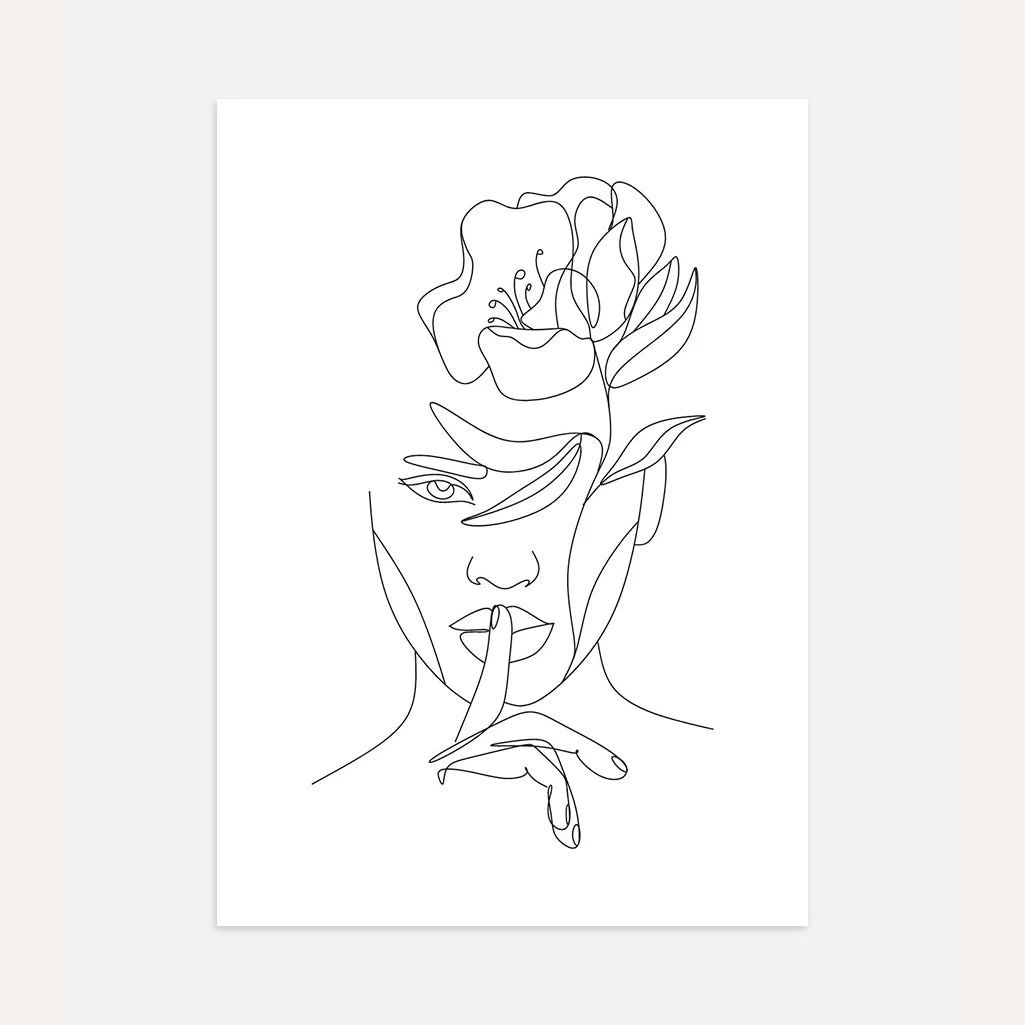 Poster – Blumengeheimnis