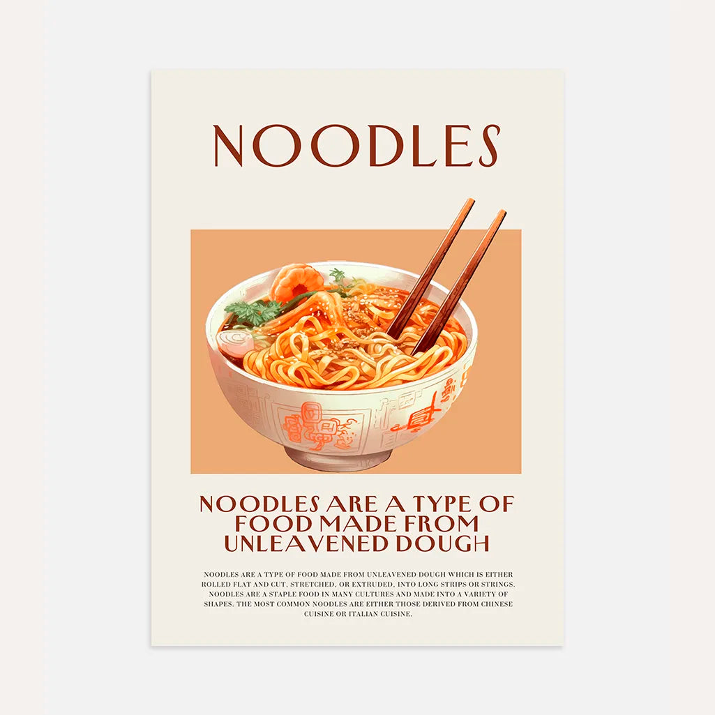 Japanisches Ramen Poster