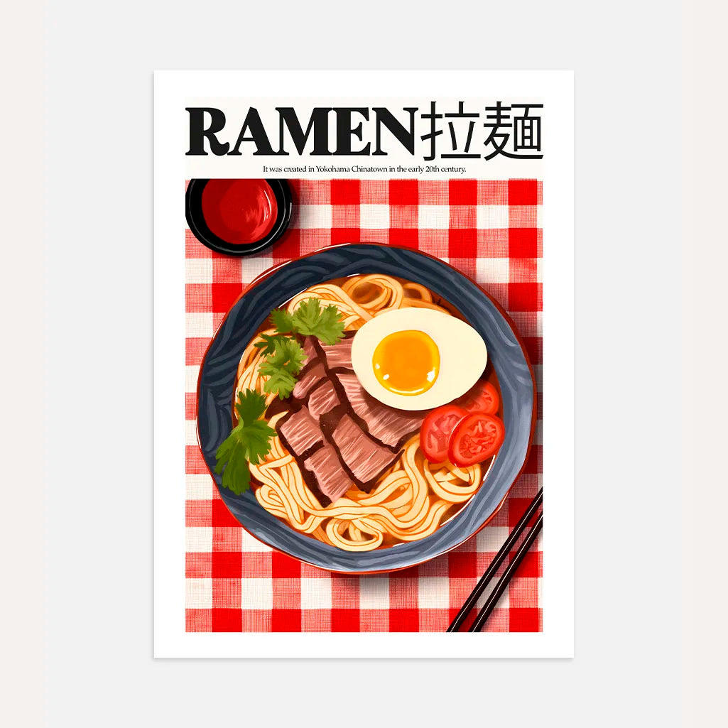 Ramen Schüssel Poster