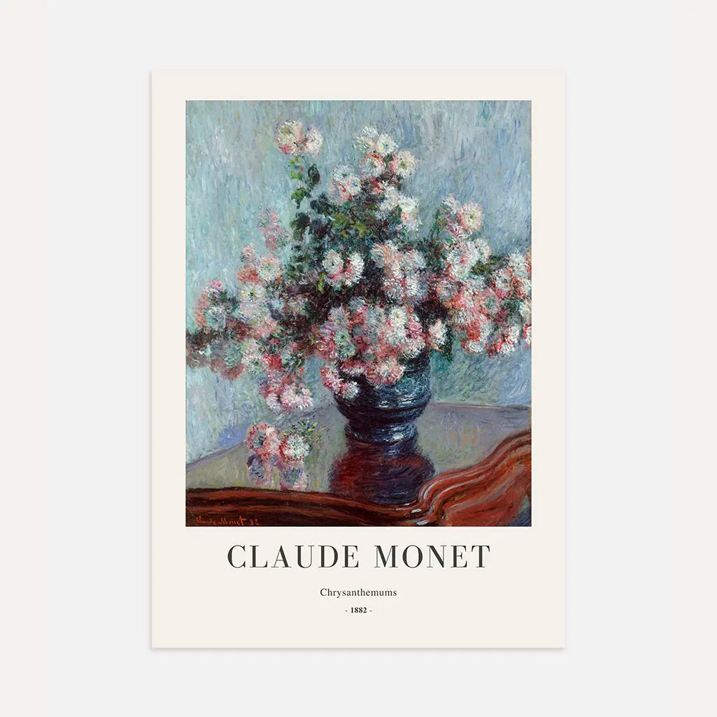 Claude Monet – Chrysanthemen Poster