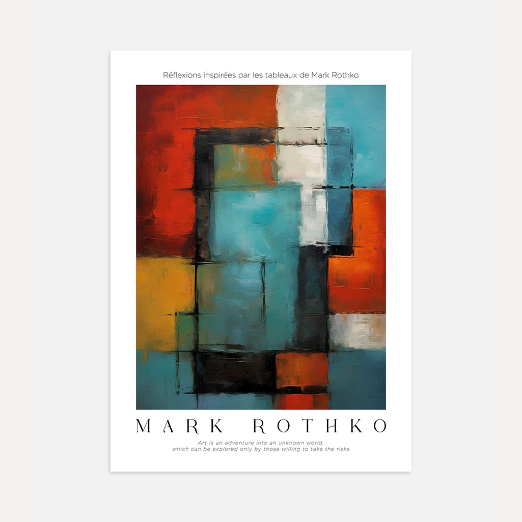 Rothko Poster Ruhig