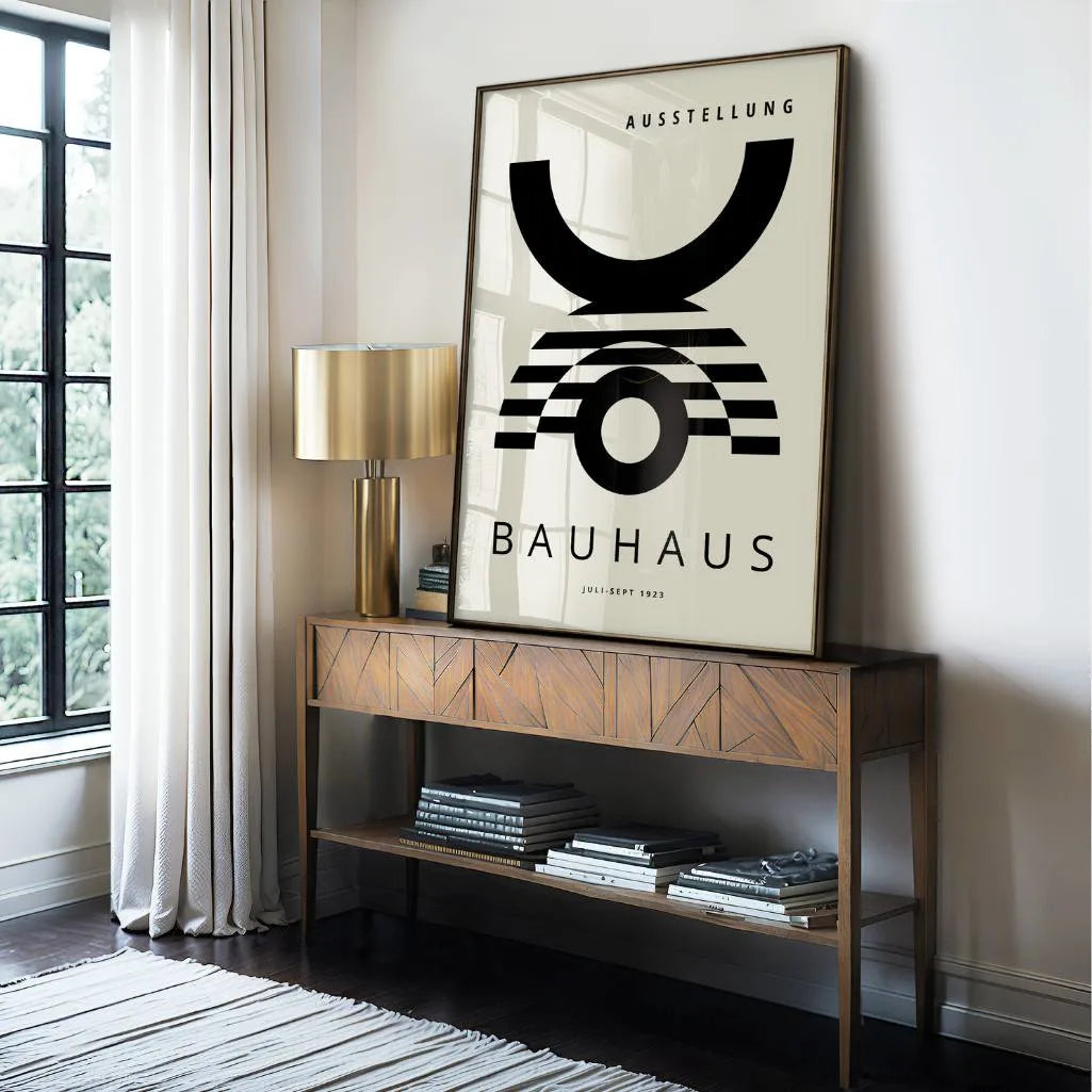 Bauhaus Geometrische Formen Poster