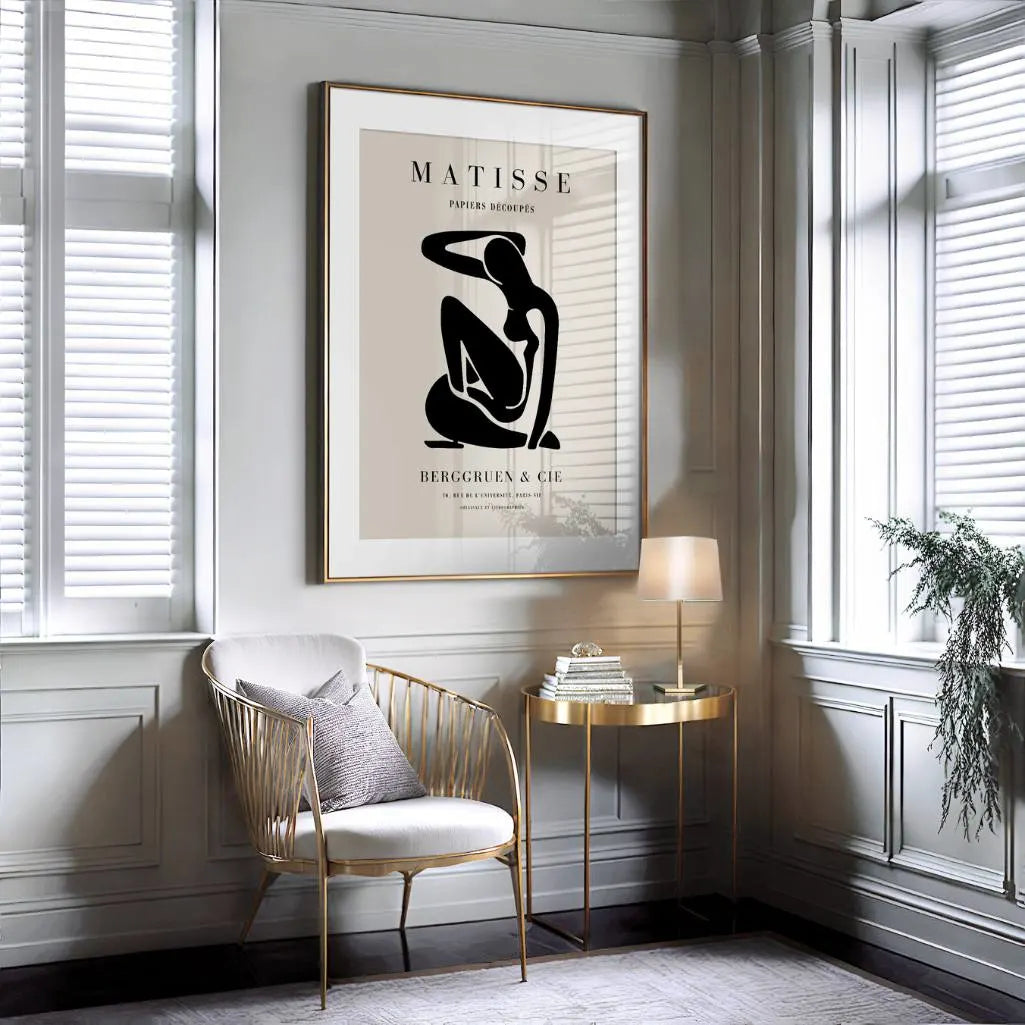 Henri Matisse – Nu Bleu Akt Poster