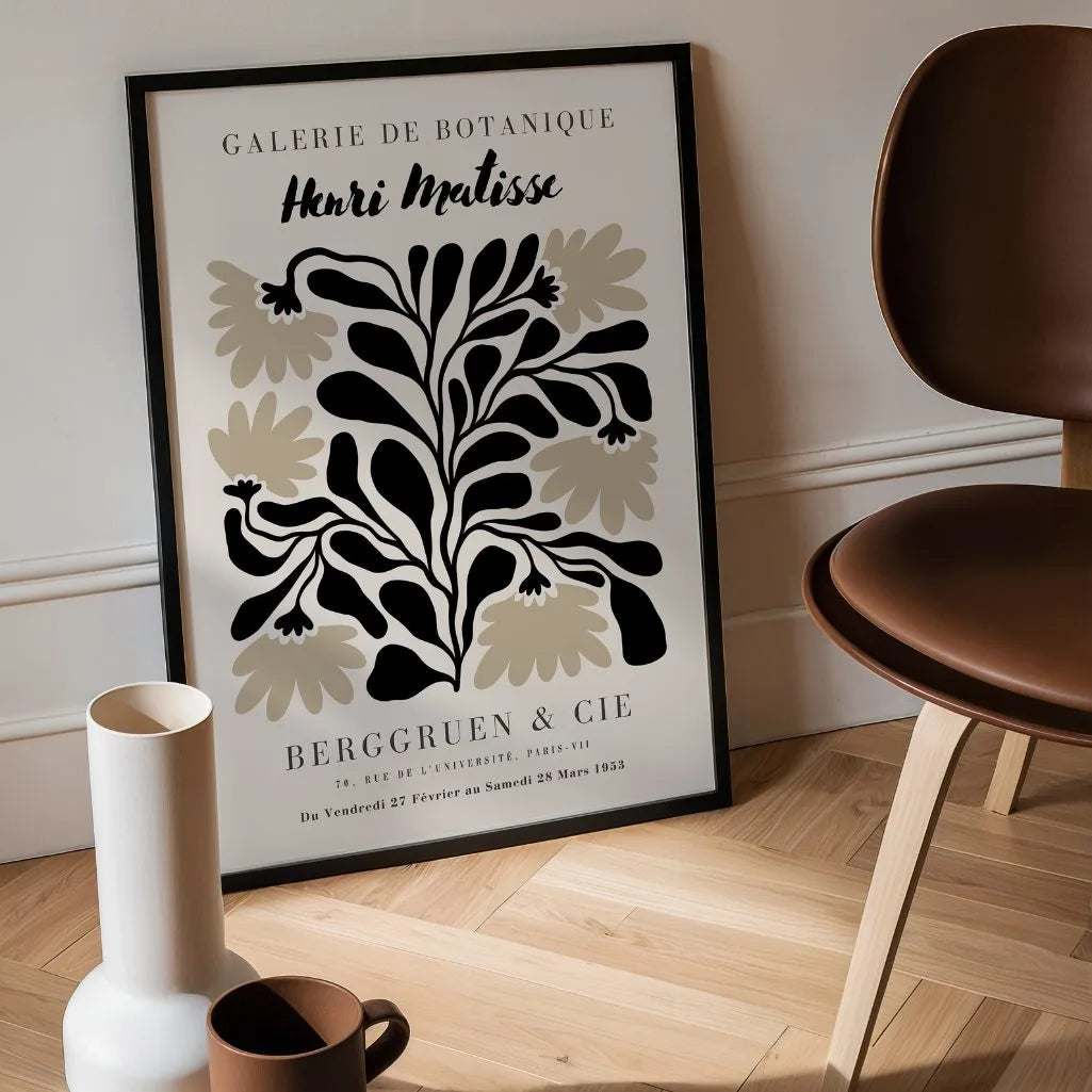 Henri Matisse – Florales Scherenschnitt Poster