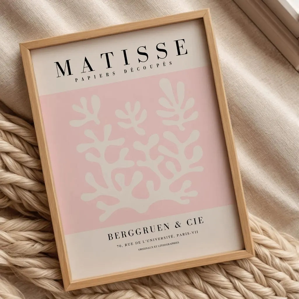 Matisse Puderrosa Sanft Poster